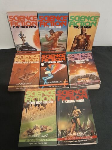 Science-Fiction: Romans De Maurice Limat, Collection "Lendemains Retrouvés"