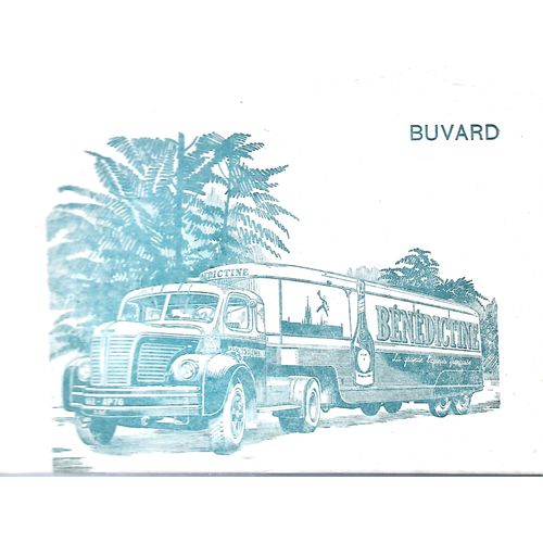 Buvard - Benedictine - Format 22.50 X 15.50 Cm