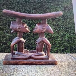 Repose tête bois africain