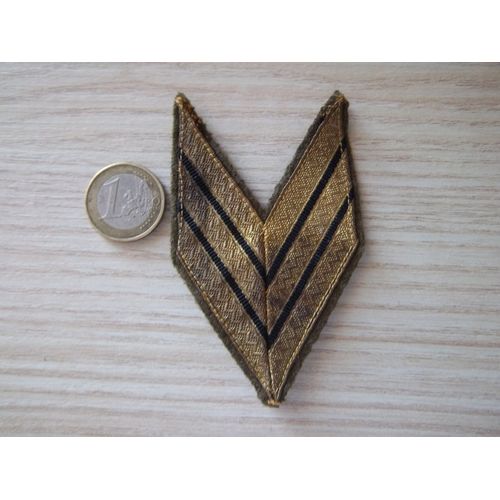 Époque Algérie Indo Grade Galon Militaire