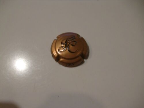 Capsule De Champagne Joly N°34 Estampée Cuivre