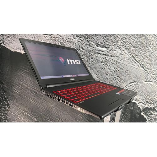 PC PORTABLE GAMING MSI GL63 8RD I5-8300H 16Gb GTX 1060 256 SSD + 1TO HDD