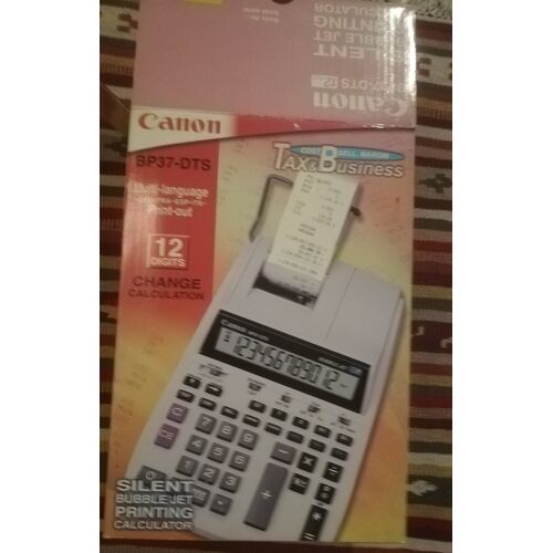 Machine à calculer avec imprimante - Canon bp37-dts