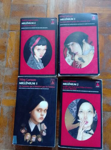 Lot 4 Livres Millenium - Stieg Larsson - David Lagercrantz