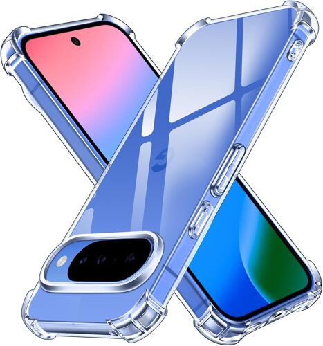 Coque Silicone Transparente Angles Renforces Pour Google Pixel 10 Little Boutik©
