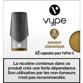 Cartouche Pod Vype ePen 3 Classique - Vuse (ex Vype)