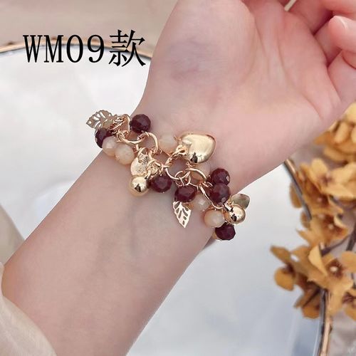 Euro - Américain Mode Bracelet Léger Luxe Bohème Acajou Chaîne De Main Multicouche Perlée Femmes Ornements Wm09 Modèle