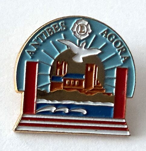 Pins Association Lions Club Antibes Agora 06 Alpes Maritimes