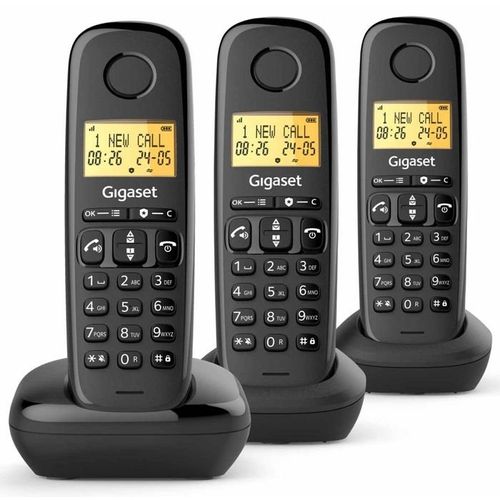 Téléphones sans fil GIGASET BASIC100TRIONOIR