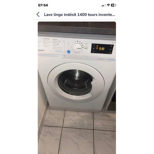 Lave linge indesit grade A