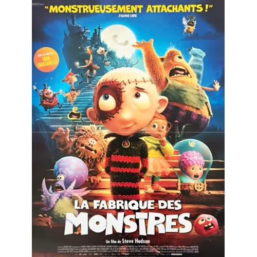 La Fabrique Des Monstres (Stitch Head) - Véritable Affiche De Cinéma Pliée - Format 40x60 Cm - De Steve Hudson, Toby Genkel - Animation - 2025