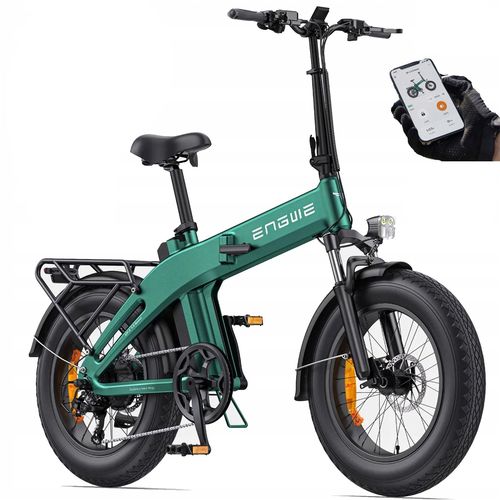 Engwe Ep-2 3.0 Boost - Vélo Électrique Pliable 20 Pouces - Batterie 48 V 13,5 Ah - Autonomie 120 Km - Freins À Disque Hydrauliques - Vert