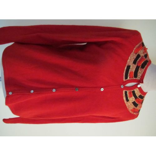 Charter Club Gilet 100% Cachemire T M Soit 38