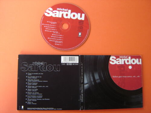 Digi-Pack Cd // Michel Sardou" Selon Que Vous Serez ,Etc,Etc ." 10 Titres *Trema 1994