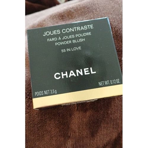 Blush Joues Contraste 55 In Love De Chanel 