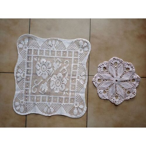 Lot De 2 Napperons