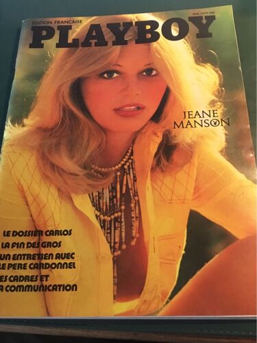 Playboy 42 Mai 1977 Jeane Manson Carlos Sheila Mullen