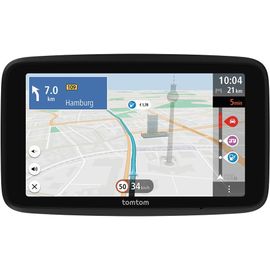 NouvelHorizonstore-Tomtom GPS GO Camper Tour 2¿¿me g¿¿n¿¿ration pour Camping-Car et Caravane, ¿¿cran 6"" avec PI pour Camping-Car et Caravane, M¿¿J Via Wi-FI, Tomtom Traffic, Alertes des Zones de Danger et
