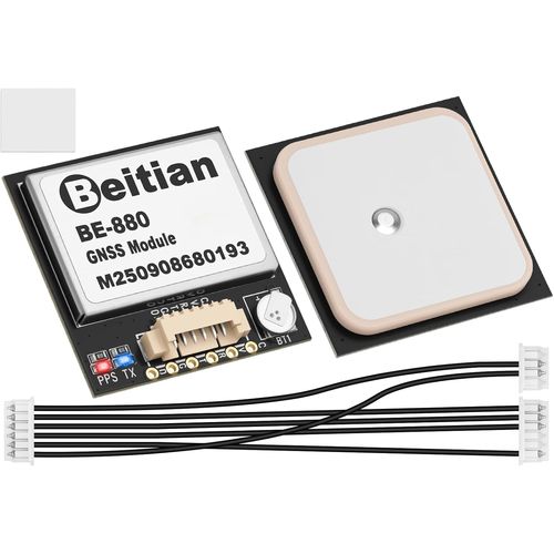 Nouvelhorizonstore-Be-880 Module Gps Avec Flash Et Boussole Module Gnss Haute Performance Pour Suivi De Drones Ar Duino Mini Fpv Iot Faible Consommation D'¿¿Nergie Fonctions Avanc¿¿Es