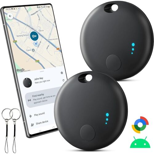 VornixorSarlshop-Smart Air Traceur, Traceur Localisateur D¿Objets Bluetooth, Fonctionne avec l¿app Google Localiser, Batterie Longue Durée,Air Tracker Android pour Les clés/Portefeuilles/valises
