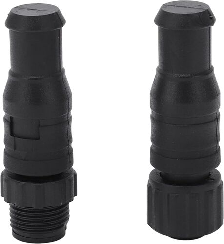VornixorSarlshop-Kit de Terminaison Mâle Femelle, 2PCS Marine pour Terminaisons NMEA 2000 M12 Mâle Femelle 5 Broches IP67 étanche pour Réseaux Lowrance