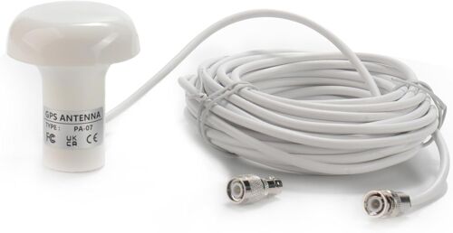 VornixorSarlshop-Antenne GPS Marine PA-07 avec câble de 10 mètres BNC mâle connecteur RF câble 10 m RG-58 TNC Interface étanche IPX6