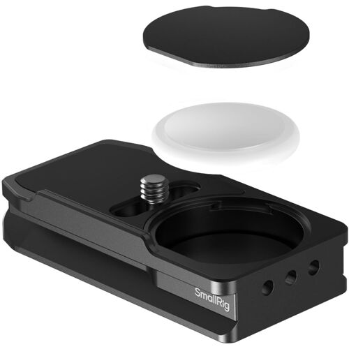 VornixorSarlshop-Plaque de Montage pour AirTag, Plaque de Fixation Rapide pour Appareil Photo de Type Arca, Coussinet EVA Intégré, Vis 1/4""-20, pour Canon EOS R5 / R5 C / R5 Mark II / R6 / R7 / R10 -