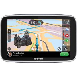NouvelHorizonstore-GPS Voiture GO Premium, 5 Pouces, Info Trafic, Alertes de Zones de Danger, Cartes Monde, Mise ¿¿ Jour via WiFi, Appels mains-libres, Fixation Magn¿¿tique Aliment¿¿e