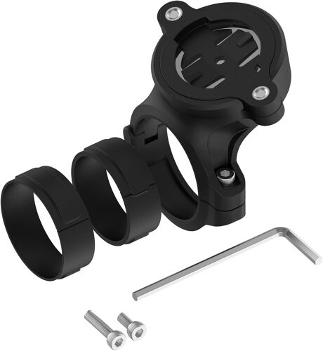 VornixorSarlshop-Compatible avec Garmin Edge 1050 ¿ Support de selle de vélo compatible avec Garmin Edge MTB/Explore 2/1050/Varia RTL515/RVR315, prend en charge la mise Airtag à l'intérieur (noir)