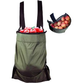 NouvelHorizonstore-Tablier de Cueillette de Fruits - Sac de Cueillette de Fruits et Légumes en Tissu Oxford Imperméable et Durable pour le Stockage Des Fruits - Tablier pour le Verger, La Ferme et le