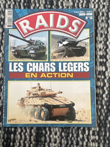 Raids Hors Série 13 - Les Chars Legers En Action 
