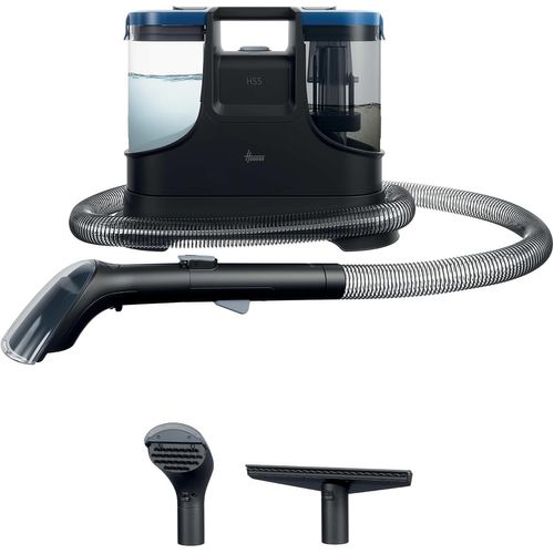NouvelHorizonstore-Nettoyeur Détacheur Shampouineuse Compact HS5, Puissant 400W, lave Tapis, Moquette, Canapé, Tissus, Sièges Voiture,Accessoire spécial Vitres, Double Réservoir, Idéal Animaux HS500