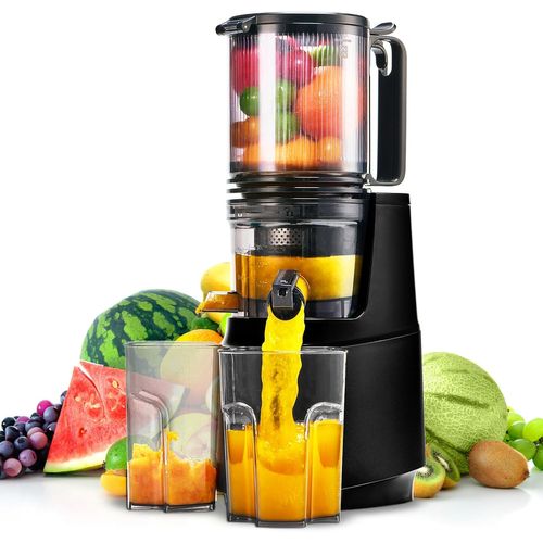 Extracteur de Jus Lent 250 W ¿ Large Ouverture, Pressage à Froid