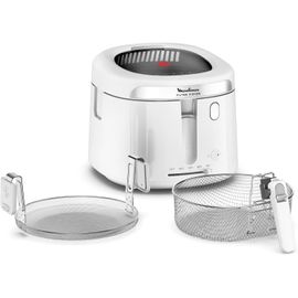 NouvelHorizonstore-Filtra Vision, Friteuse, Grande fenêtre pour garder un oeil sur la cuisson, Capacité familiale, Nettoyage facile, AF2541E0, Extérieur en Plastique Blanc