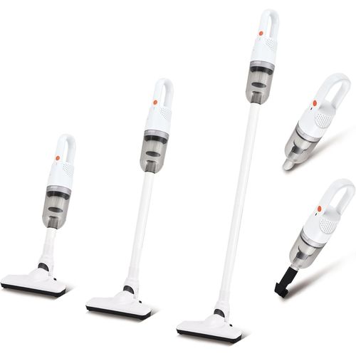 NouvelHorizonstore-Aspirateur Laveur sans Fil, 12000Pa/400W/35Min Puissant Électriques Autonomie Aspirateur Balai, Très Silencieux Aspirateur avec Brosse à Sol Anti-Tangle, pour Sols Durs/Tapis/Poils