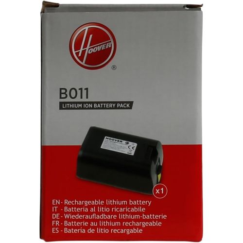 NouvelHorizonstore-HOOVER B011 Batterie pour Aspirateurs Balais - Compatible avec Les Aspirateurs H-Free 500 - Batterie d'origine - Rechargeable - Doublez l'Autonomie de Votre Balai Electrique - 21.6