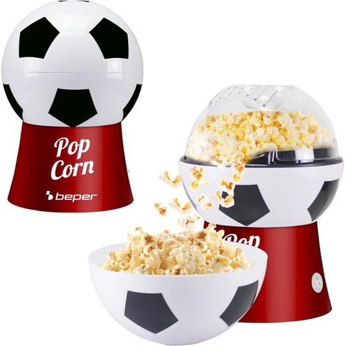 Nouvelhorizonstore-P101cud053 Machine À Popcorn À Air Chaud, Design Ballon De Football, Sans Huile, Rapide Et Compacte, Bol Inclus, Idéale Pour Les Soirées Cinéma Et Les Fans
