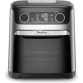 NouvelHorizonstore-Easy Fry air fryer, multicuiseur et four, 15 L, 9 programmes, friteuse sans huile, 3 niveaux de cuisson, compact, extra crisp, noir, AL556DF0, Acier Inoxydable