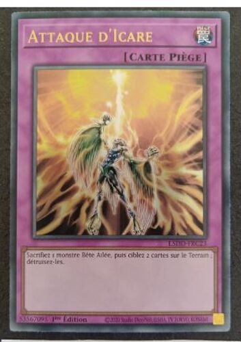 Yu Gi Oh L5dd Frc23 Attaque D'Icare Ultra Rare