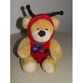 OURS PEEKO COMI COCCINELLE 28 cm