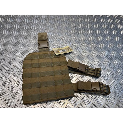 Plaque Panneau De Jambe Cuisse Molle Coyote Mil-Tec 13484005