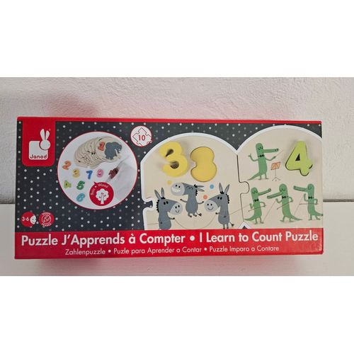 Puzzle "J'apprends à compter" - Janod