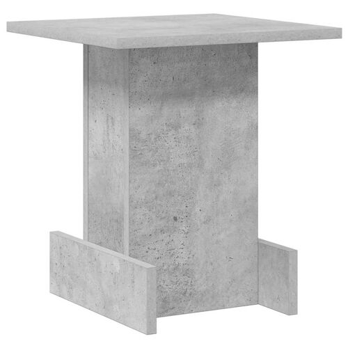 vidaXL Table d'appoint Gris béton 35,5 x 35 x 40 cm Bois d'ingénierie