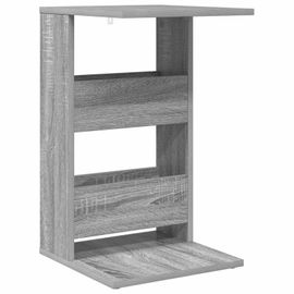 Vidaxl Table D'appoint Gris Sonoma 40 X 35 X 60,5 Cm Bois D'ingénierie