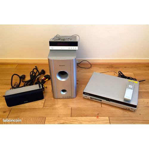 Home-cinema-Pioneer RCS 606h -argent et noir