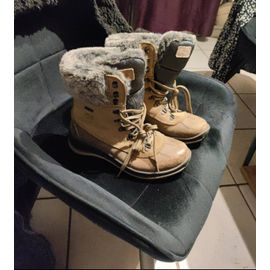 Bottes Avec Fourrure Femme Taille 38 Gritex Avec Fausse Fourrure