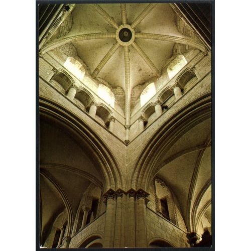 Carte Postale Caen , 14 , Calvados , Abbaye Aux Hommes , Église Saint-Etienne , Tour-Lanterne Xie Siècle