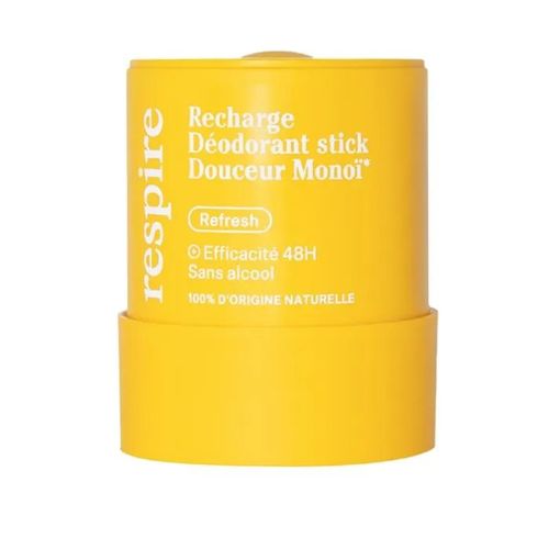 Respire Recharge Déodorant Stick Douceur Monoï 50g 