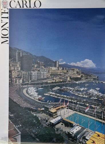 Affiche O.T. Grand Prix De Monaco 1987