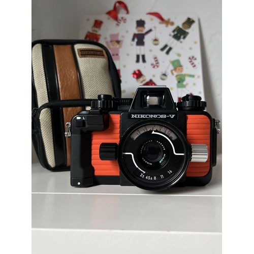 Nikonos V + 35mm + sacoche underwater photographie sous-marine